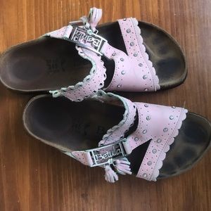 PINK, SPARKLY BIRKENSTOCK’S (by Betula)| Size 38.5